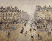 Camille Pissarro Paris-s opera house street Spain oil painting artist